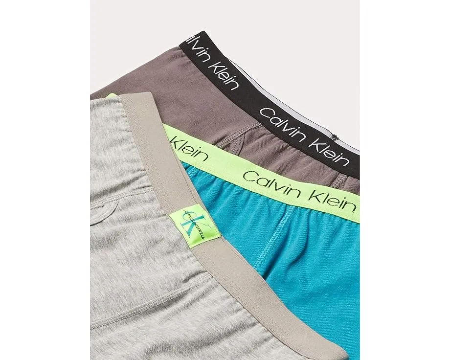 Набор из 6 трусов-боксеров Calvin Klein для мальчиков из хлопка