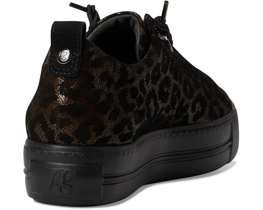 Кроссовки Paul Green Wisdom на платформе с застежкой на резинке и кожаным верхом