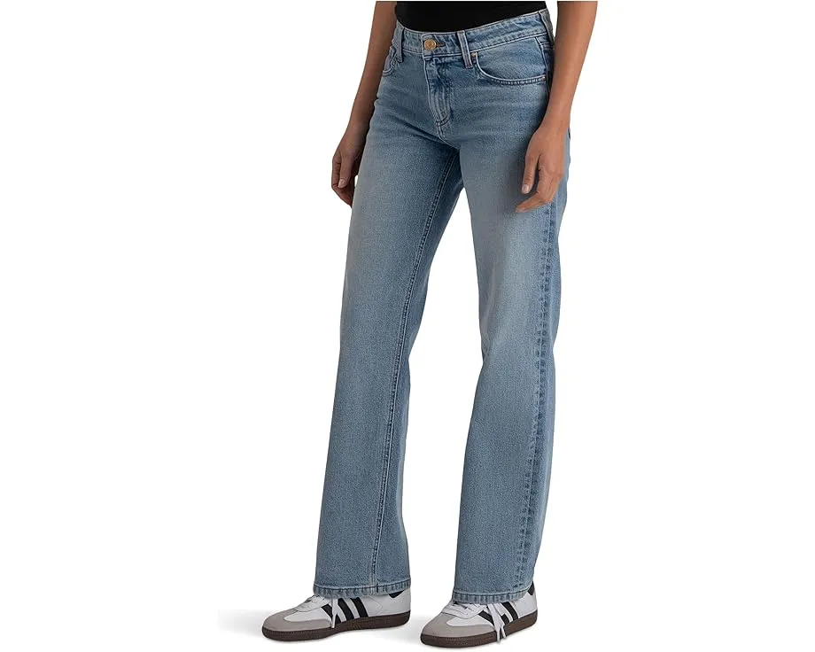 Джинсы KUT from the Kloth Selena Baggy Low Rise Straight Leg с низкой посадкой