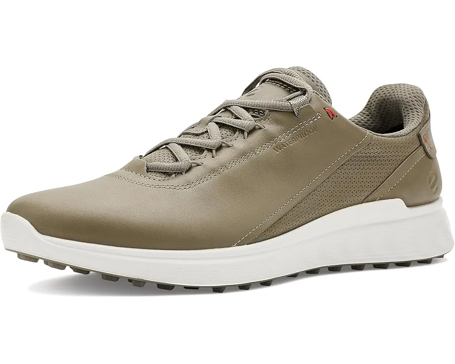 Водонепроницаемые гольф-ботинки ECCO S Casual Lace с перфорацией и технологией ECCO FLUIDFORM