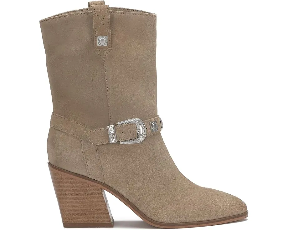 Сапоги Lucky Brand Sogn до икры в ковбойском стиле с декоративной пряжкой