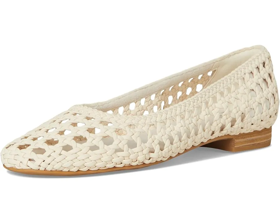 Балетки Briella с квадратным носком и металлизированными деталями