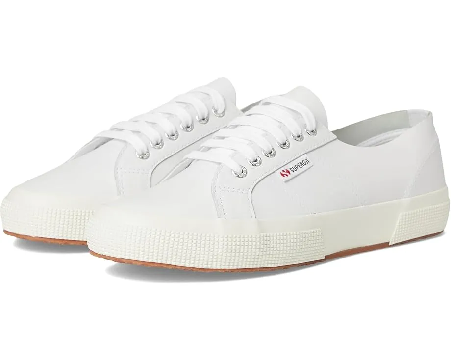 Кроссовки Superga 2750 из мягкой кожи наппа без подкладки