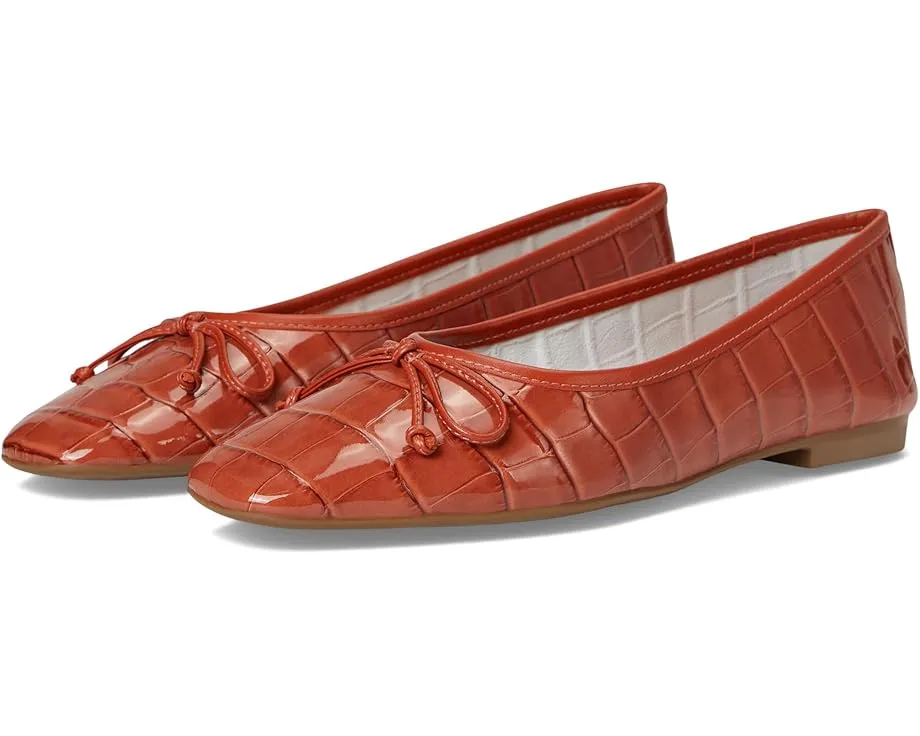 Балетки Schutz Arissa из мягкой кожи с бантом