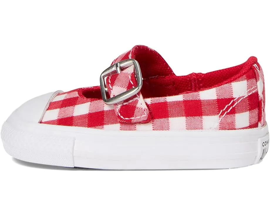 Converse туфли Mary Jane Chuck Taylor All Star Dainty в клетку для малышей