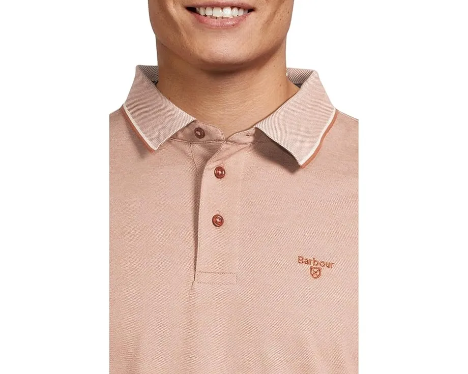Polo Barbour Heydon Performance с жаккардовым воротником и клетчатой отделкой