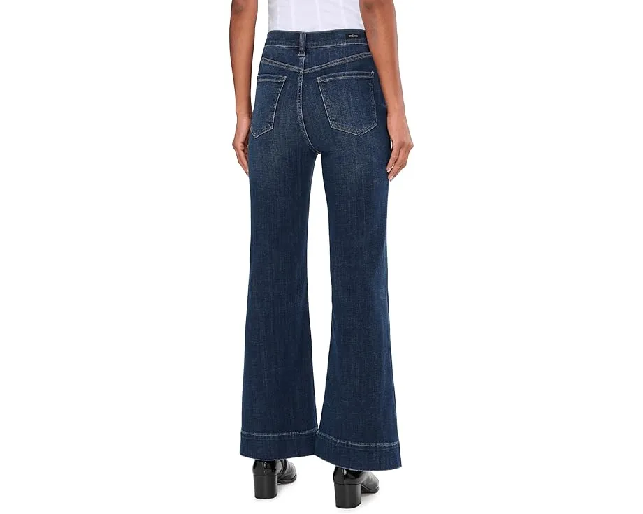 Расклешенные джинсы Liverpool Los Angeles Hannah 76 см высокой посадки с мини карманами