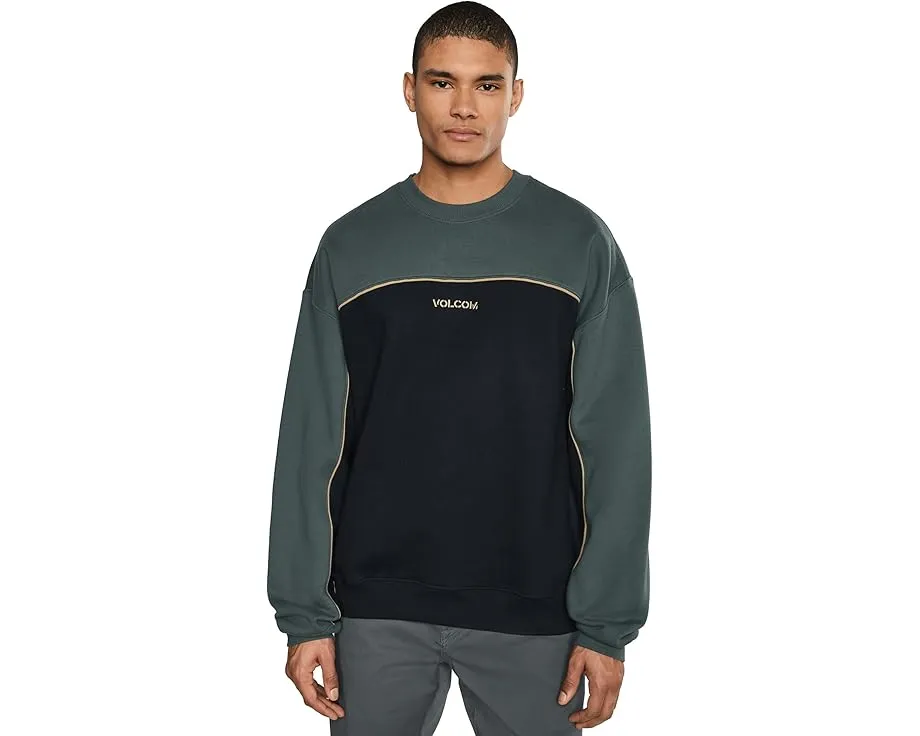 Толстовка Volcom 2K Stone Crew с расслабленным кроем и вышивкой