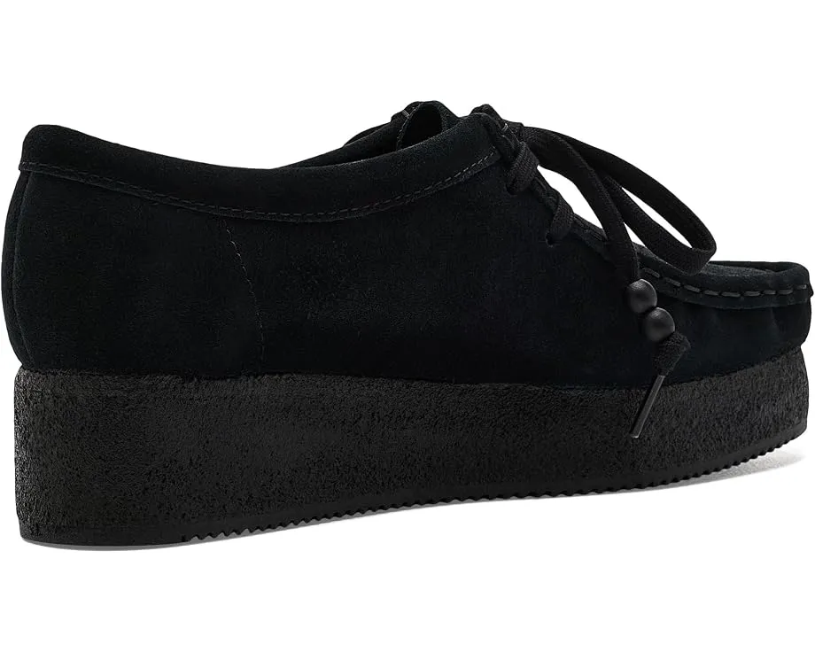 Кроссовки Clarks Wallacraft Bee на платформе из замши