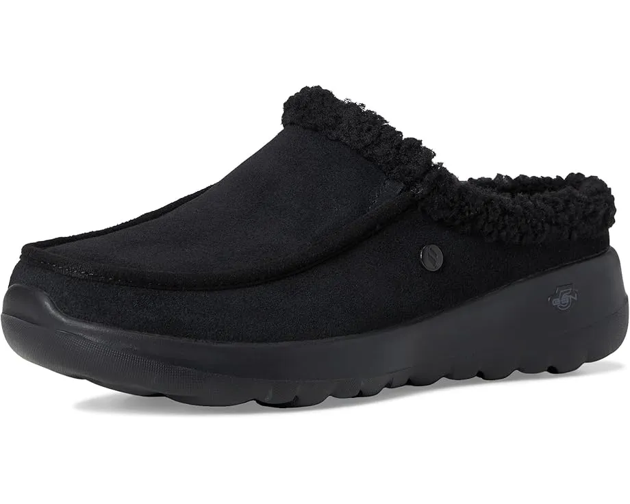 Домашние тапочки SKECHERS On-the-go Joy из замши с мысом мокасин