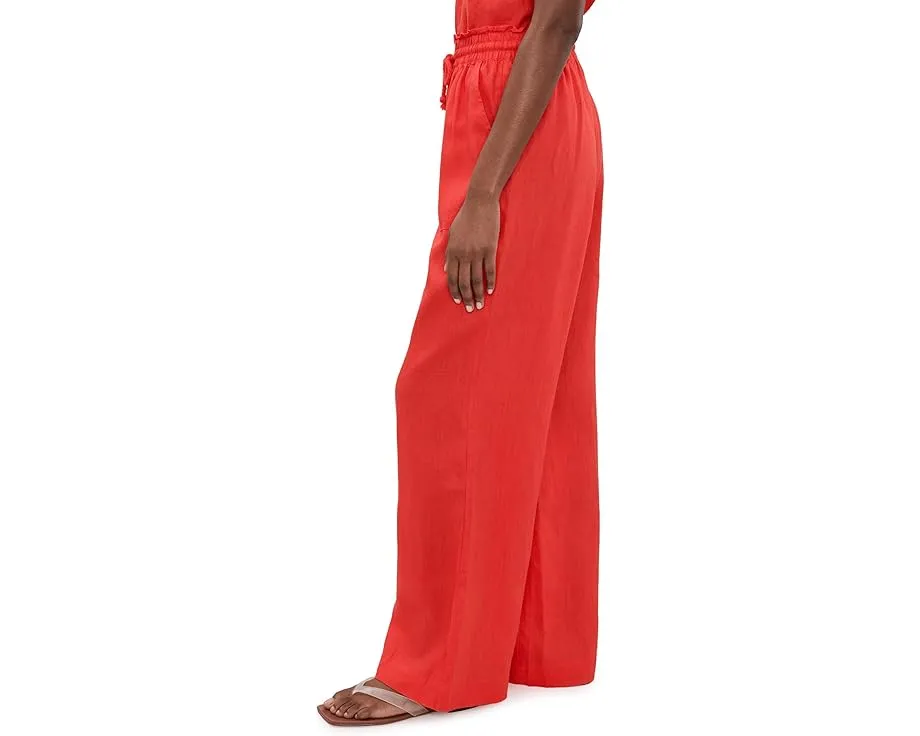 Stella Linen Paperbag Pants