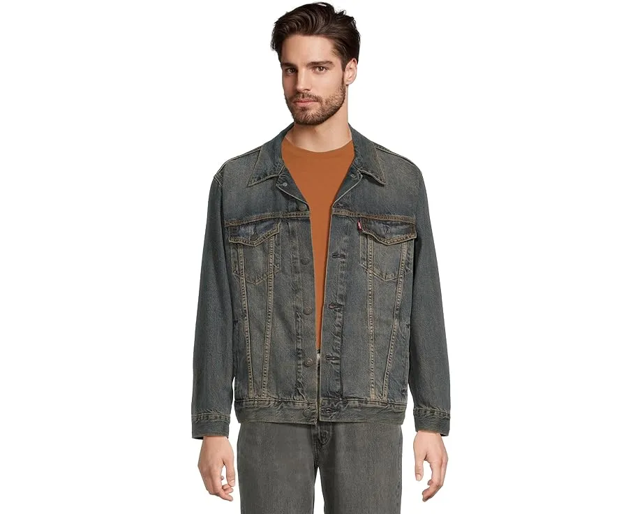 Джинсовая куртка Relaxed Fit Trucker с расслабленным кроем и карманами Levi's®