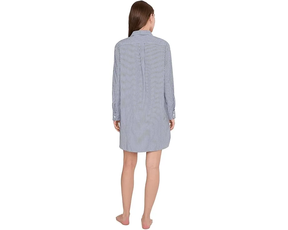 Ночная сорочка Long Sleeve Roll Tab His Shirt с цветочным принтом Lauren Ralph Lauren