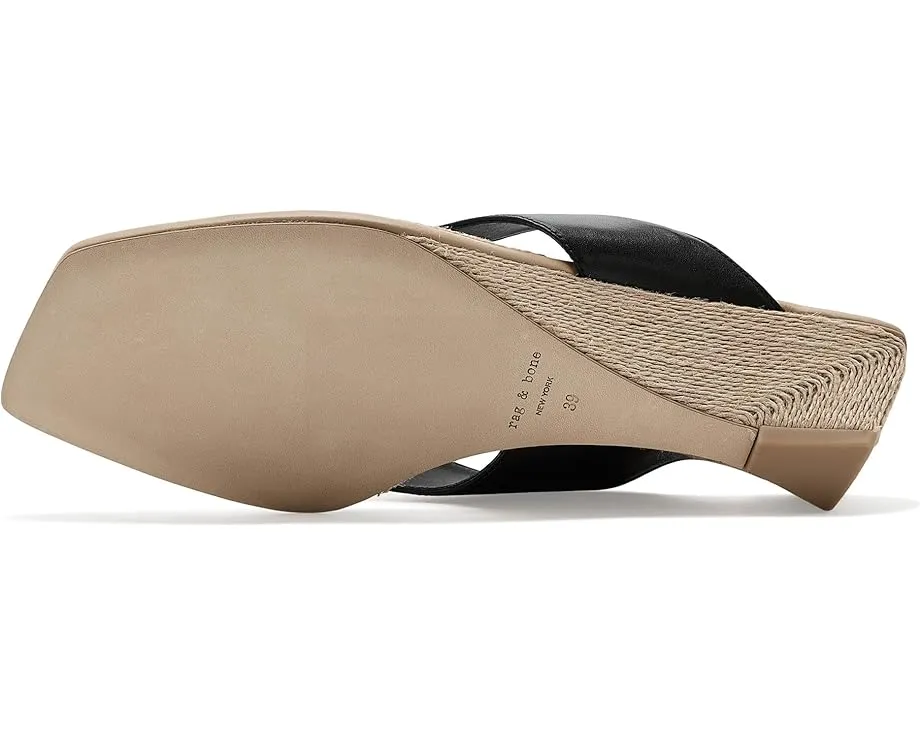 Сандалии rag & bone Jo Thong Wedges на танкетке