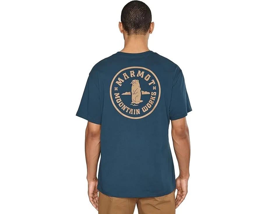 Футболка MMW Circle Critter Tee с принтом от Marmot