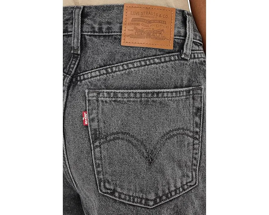 Шорты Levi's High Baggy Short свободного кроя с высокой посадкой и пятью карманами