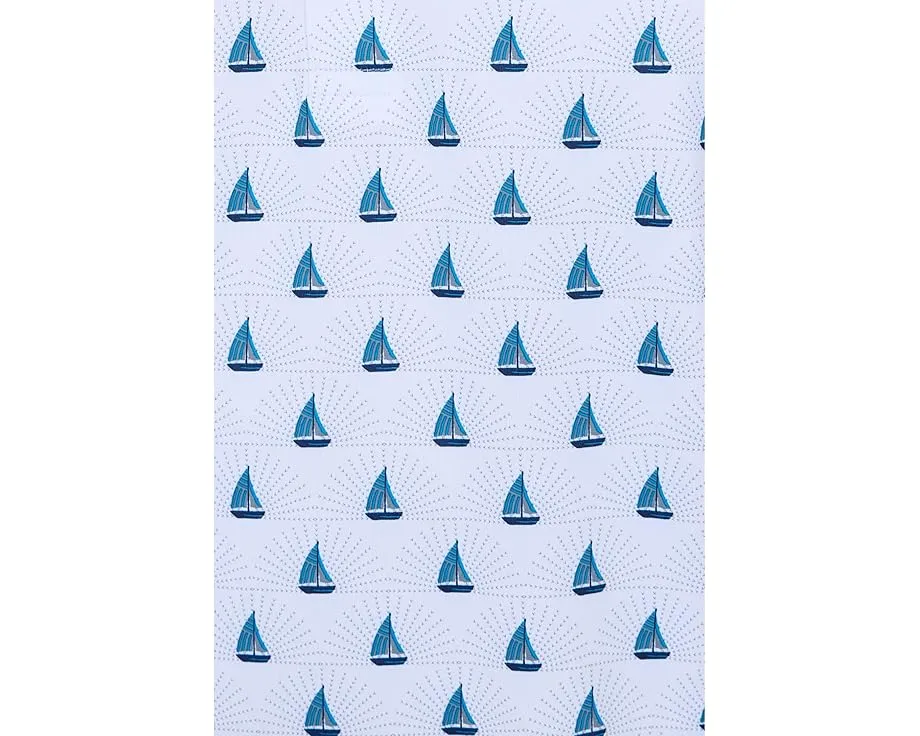 Callaway поло Sailboat Sunset Geo Print с принтом