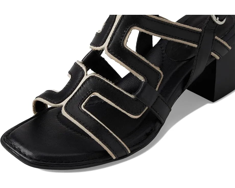 Сандалии Sofia от Born с ремешками и квадратным носком на деревянном каблуке