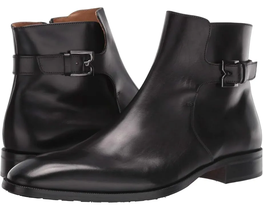 Ботинки Bruno Magli Angiolini из состаренной кожи с декоративной пряжкой и молнией