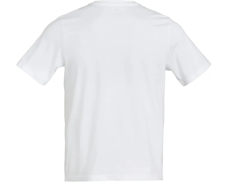 Футболка adidas Kids Two Color Logo с двухцветным логотипом и круглым вырезом