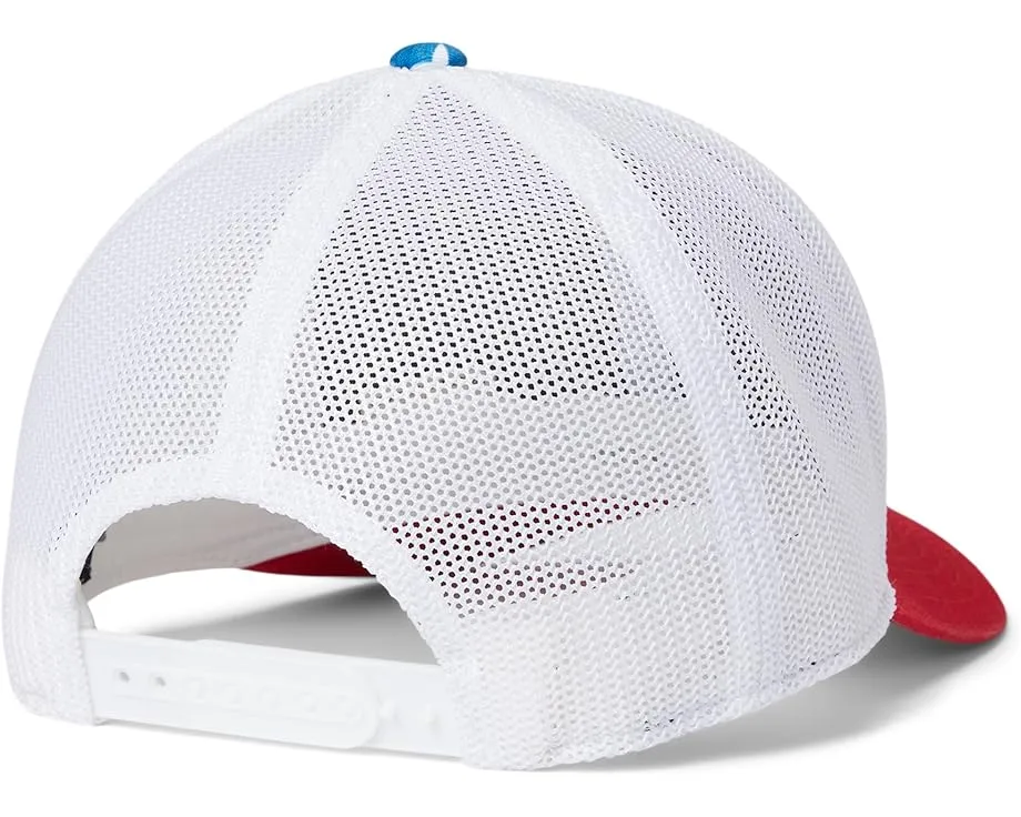 Регулируемая кепка Shooting Star с сетчатыми вставками и принтом