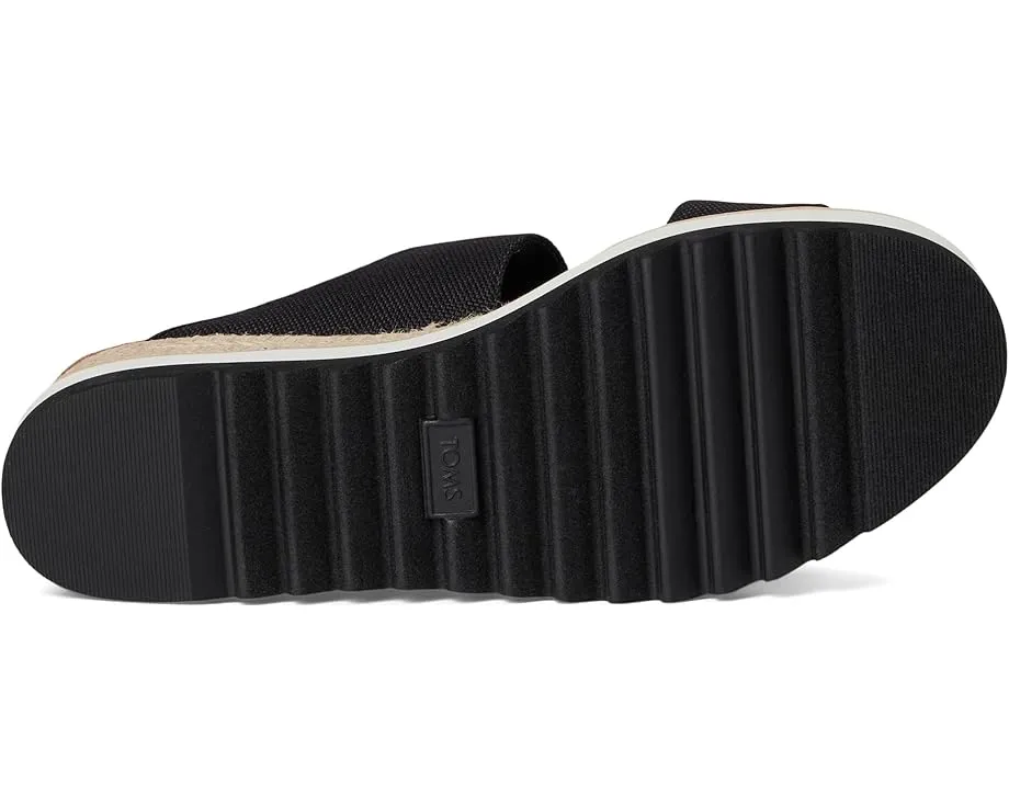 Сандалии Diana Mule Bukle на платформе с ремешками и пряжкой