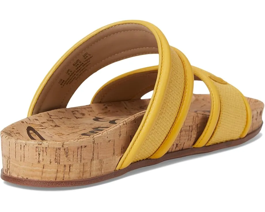 Сандалии Sam Edelman Rowan с плетеными двойными ремешками и массивной окантовкой