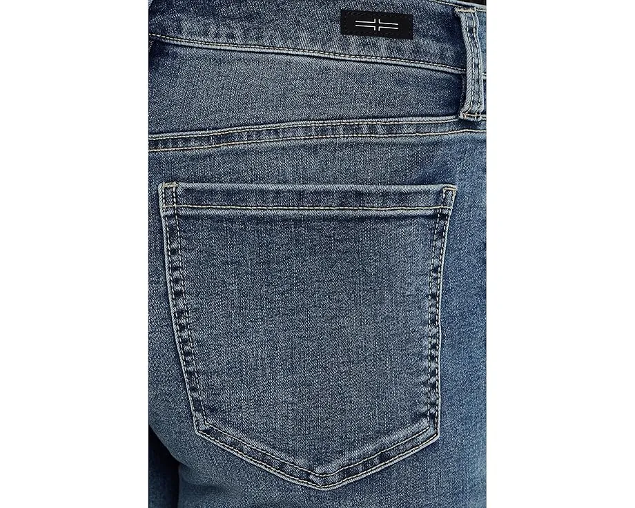 Джинсы Petite Mid-rise Kennedy Straight Leg от Liverpool Los Angeles 28 дюймов