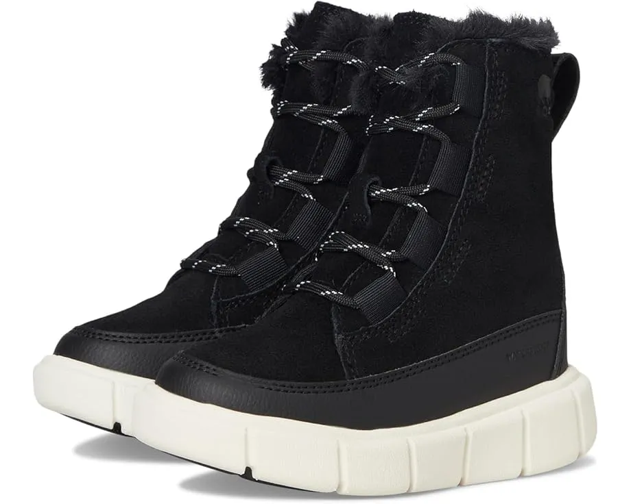 SOREL Детские ботинки Childrens Explorer III Lace WP с утеплителем 100г и боковой молнией