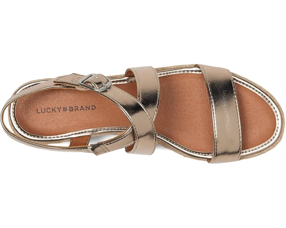 Сандалии Trianna от Lucky Brand с перекрещивающимися кожаными ремешками