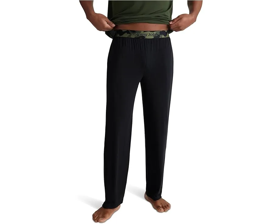 Tommy John Штаны для сна Second Skin из модала с несминаемым поясом