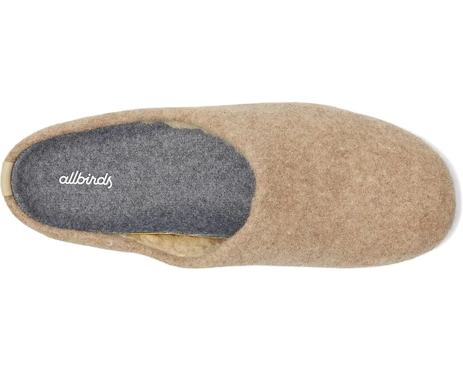 Тапочки Allbirds из мягкой мериносовой шерсти для дома с подошвой из этиленвинилацетата