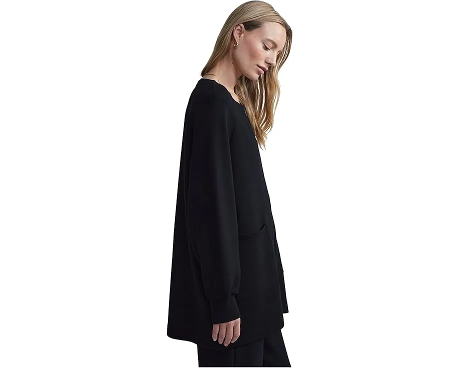 Кардиган Varley Augusta Zip Through свободного кроя из мягкой ткани DoubleSoft