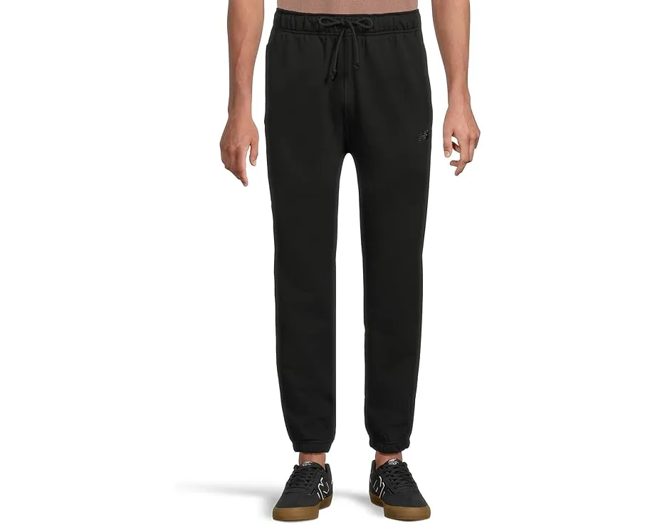 Джоггеры New Balance Athletics French Terry с резинкой на поясе и манжетах