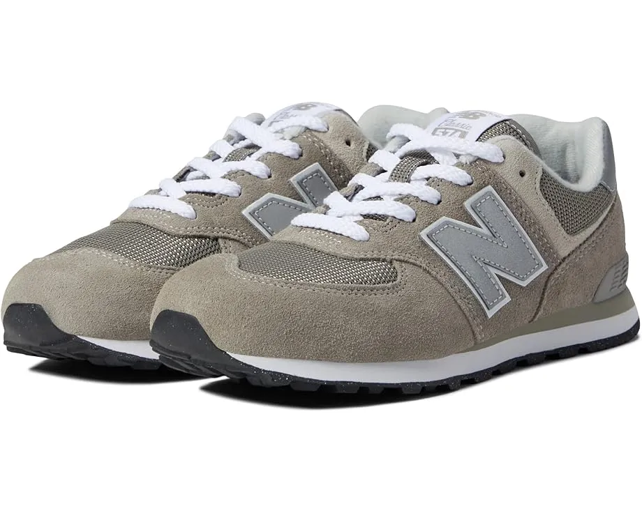 New Balance 574 Core кроссовки для детей старшего возраста с верхом из замши и сетки