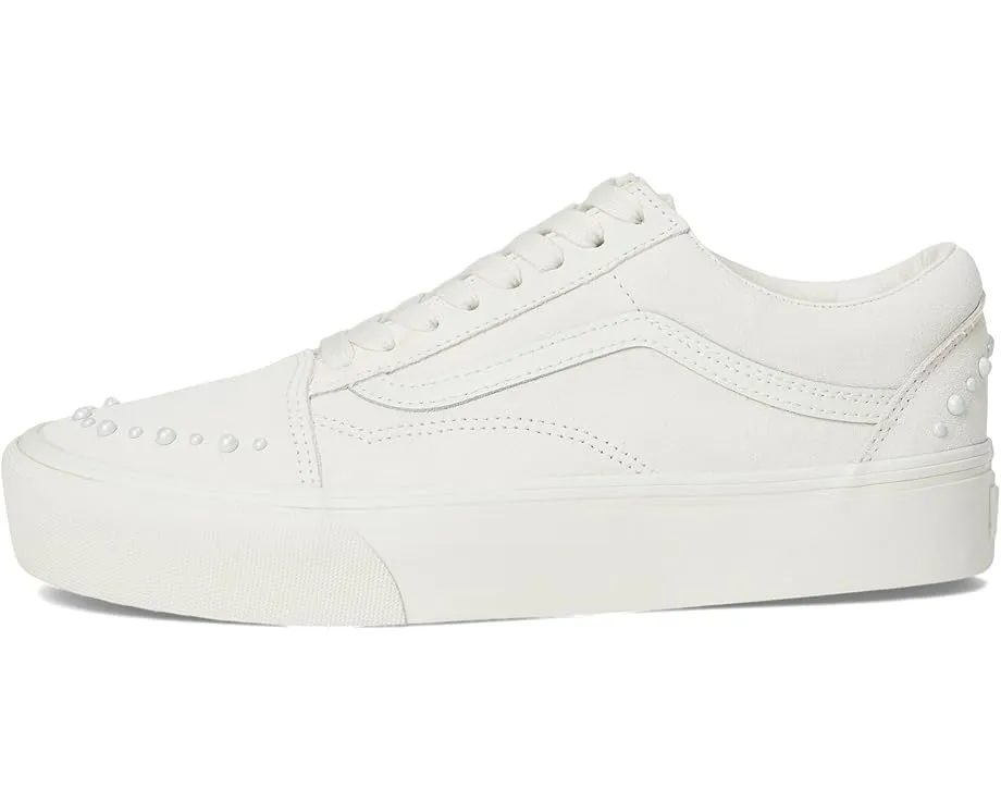 Кроссовки Vans Old Skool Platform с увеличенной подошвой и замшевым верхом