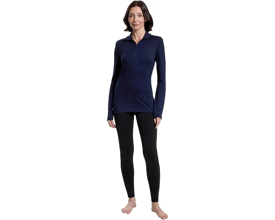 Термобелье Icebreaker Merino 260 Tech с длинным рукавом и полузастежкой