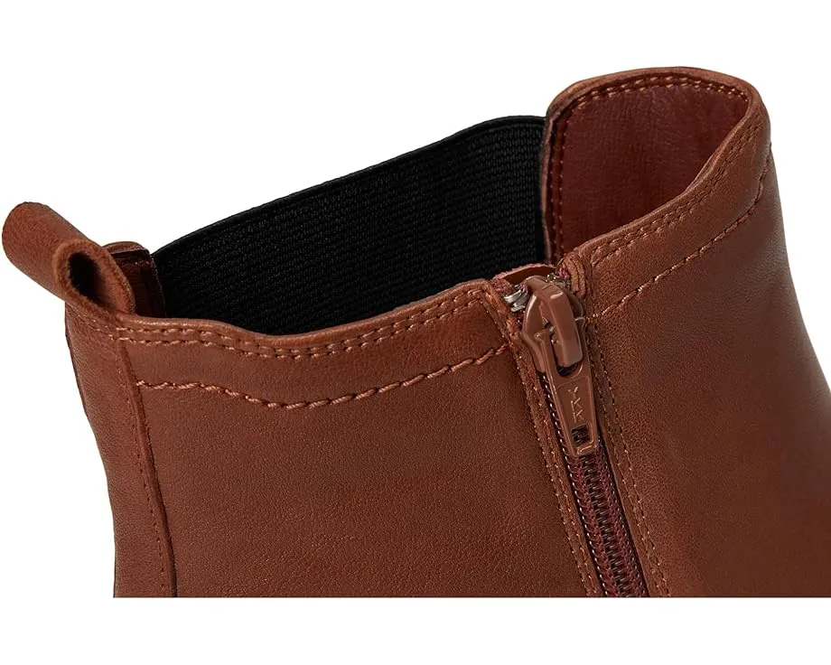 Ботинки Clone из зернистой кожи с боковой молнией и съемной стелькой David Tate