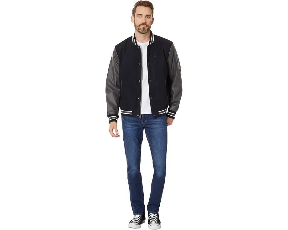 Варсити кепка Levi's из смесовой шерсти с комбинированными материалами