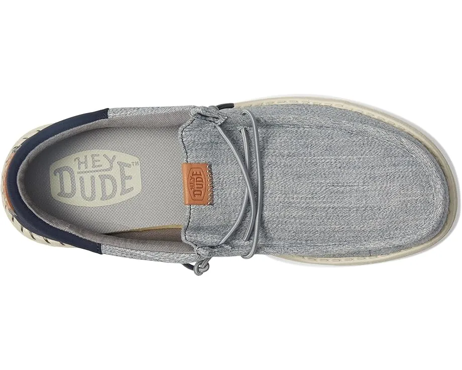 Hey Dude Wally Funk Nylon Craft лоферы из текстиля с двухтонным дизайном