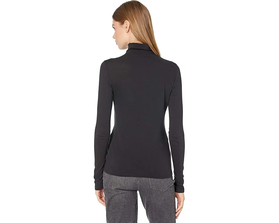 Vince водолазка Essential Long Sleeve из хлопка