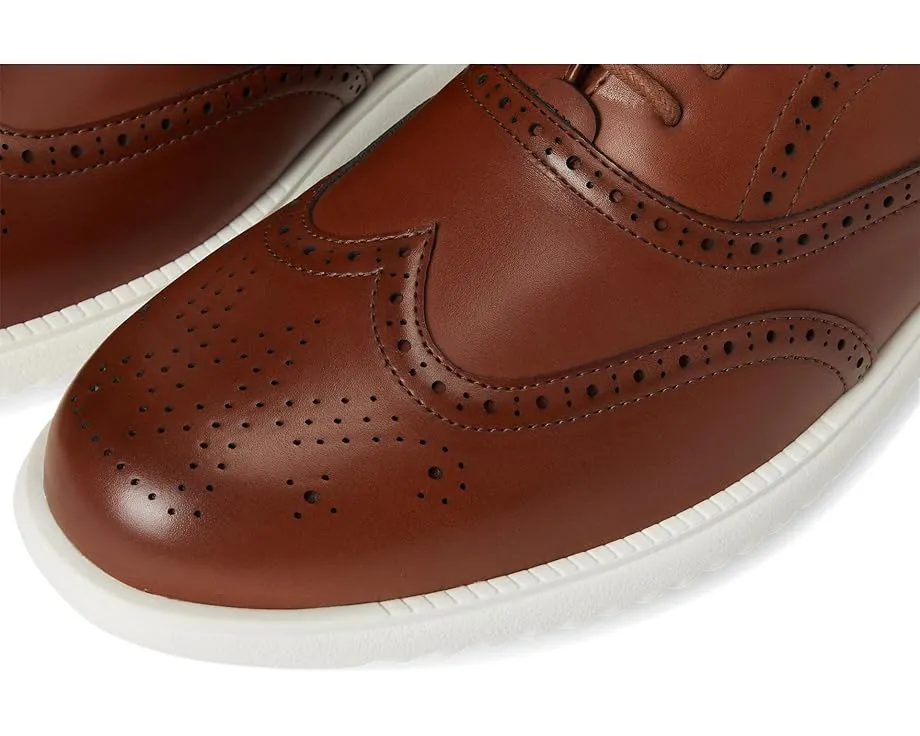 Кожаные оксфорды Nio Wing с перфорацией и удобной стелькой EVA