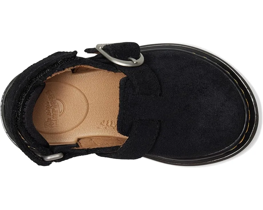 Dr. Martens Jorgie T мюли для детей из замши с регулируемой пряжкой