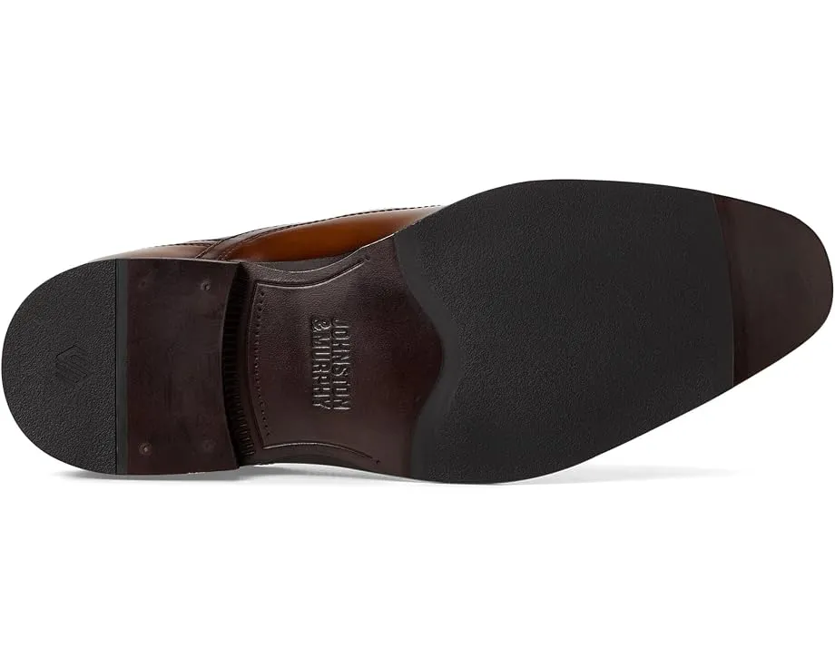 Лоферы Johnston & Murphy Richland с прямым мыском и металлической пряжкой