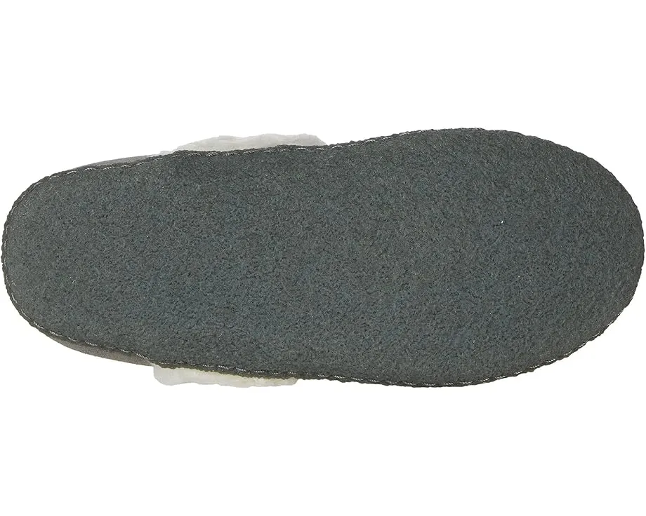 Домашние тапочки-слипоны SOREL Nakiska™ Slide II с искусственным мехом и резиновой подошвой