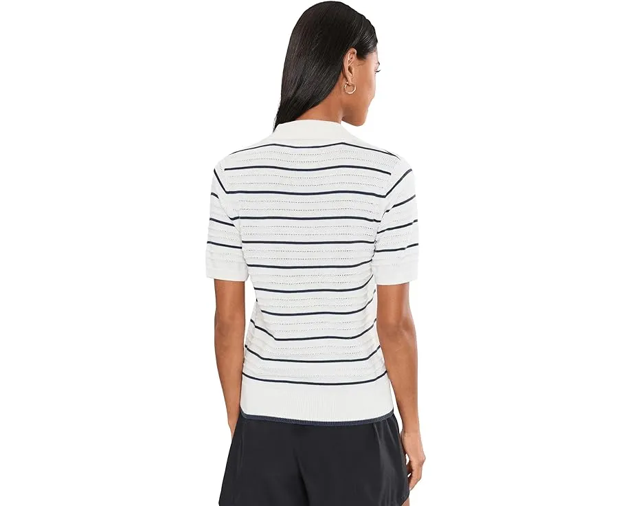 Поло Varley Wren Knit Polo из легкого трикотажа