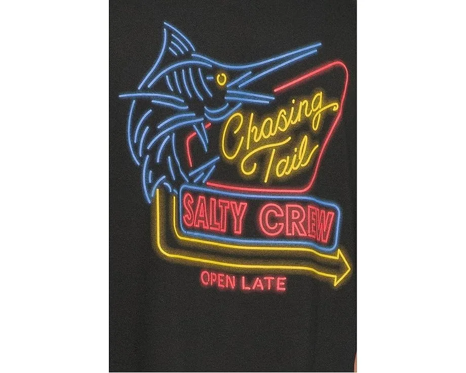 Футболка Salty Crew Neon Sign с коротким рукавом и неоновым принтом