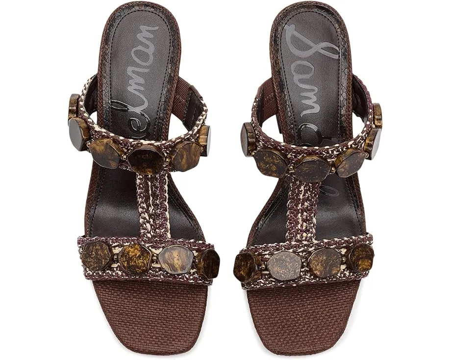 Туфли Sam Edelman Dante Stone на танкетке с искусственным верхом и кожаной подкладкой