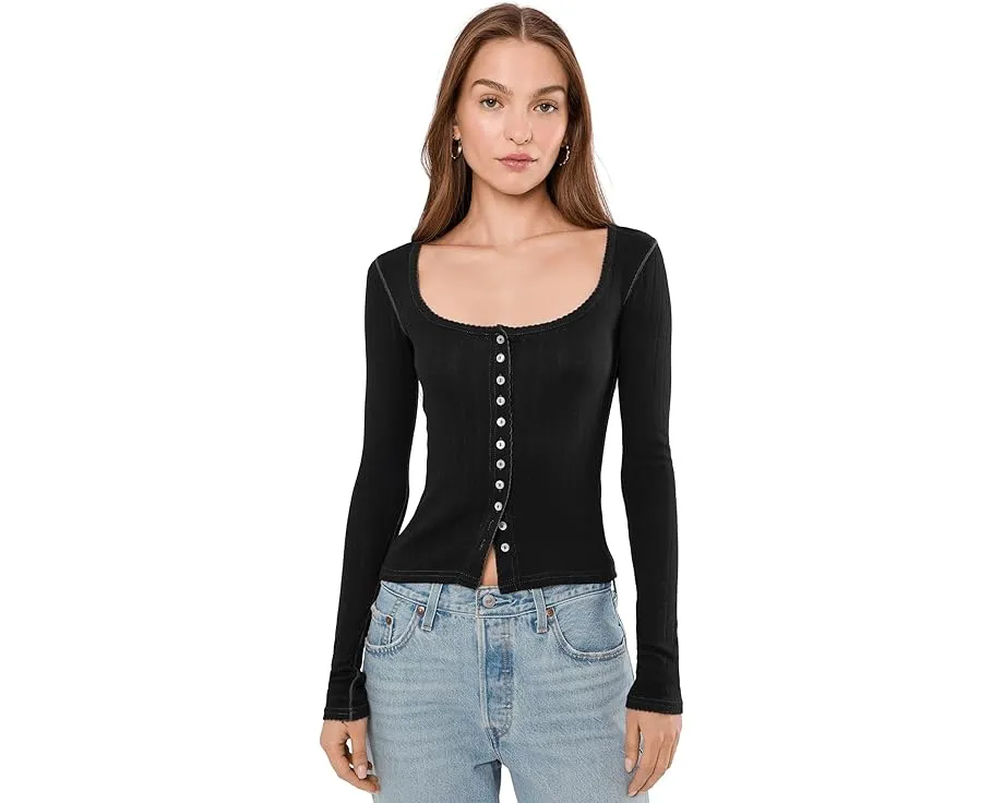 Блуза End Game Pointelle с длинным рукавом от Free People