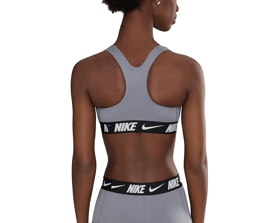 Бикини топ Nike Logo Tape с логотипом на спине и съемными чашками